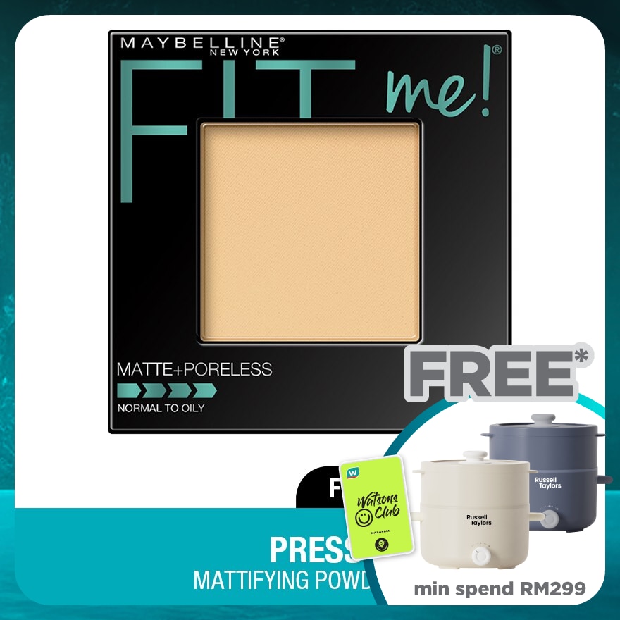 Fit Me! Pressed Powder 110 Porcelain 1's