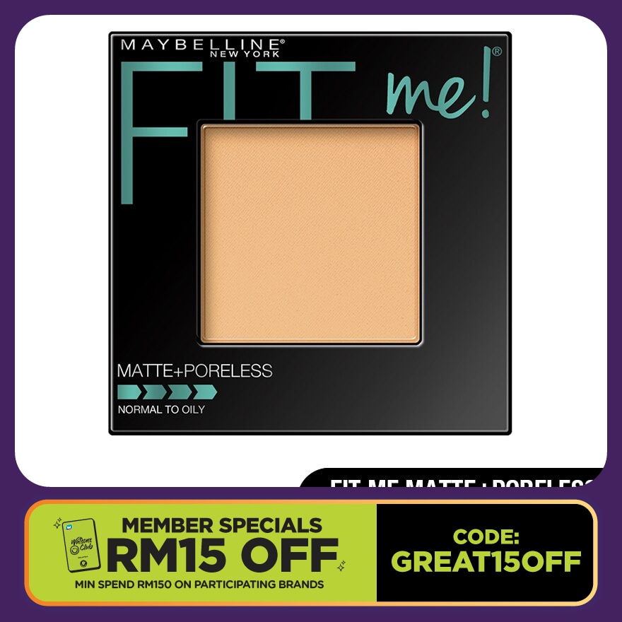 Fit Me! Pressed Powder 130 Buff Beige 1's