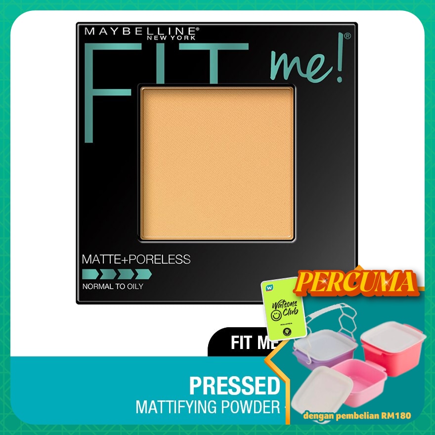 Fit Me! Pressed Powder 220 Natural Beige 1's