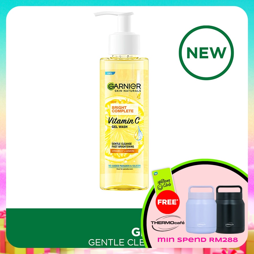 Bright Complete Vitamin C Gel Wash 120ml