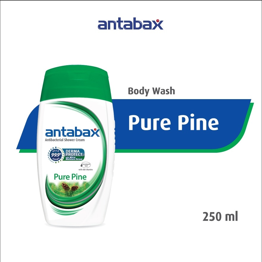 Antibacterial Shower Cream Pure Pine 250ml