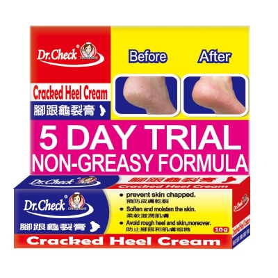 DR.CHECK - Cracked Heel Cream (Non greasy) 10ml image
