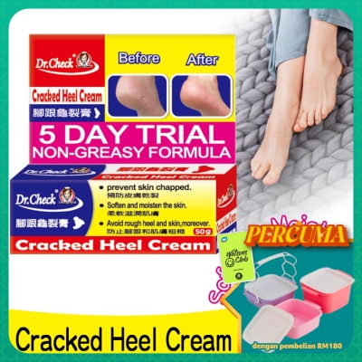 DR.CHECK - Cracked Heel Cream (Non greasy) 50ml