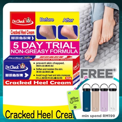 DR.CHECK Cracked Heel Cream (Non greasy) 50ml