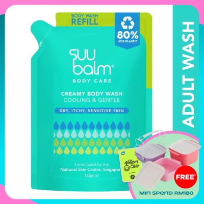 SUU BALM Cream Body Wash Refill 740ml