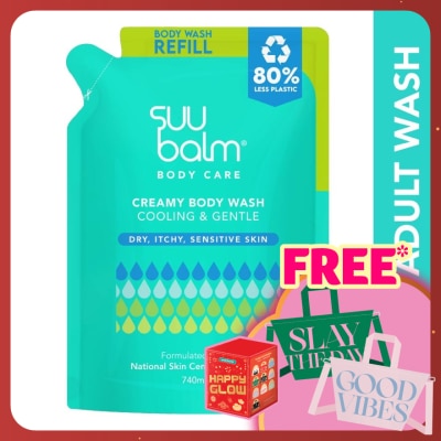 SUU BALM Cream Body Wash Refill 740ml