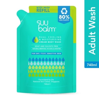 SUU BALM Cream Body Wash Refill 740ml