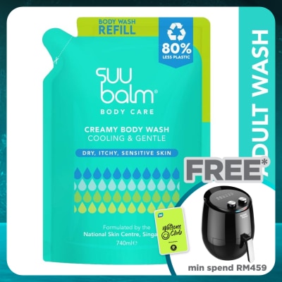 SUU BALM Cream Body Wash Refill 740ml