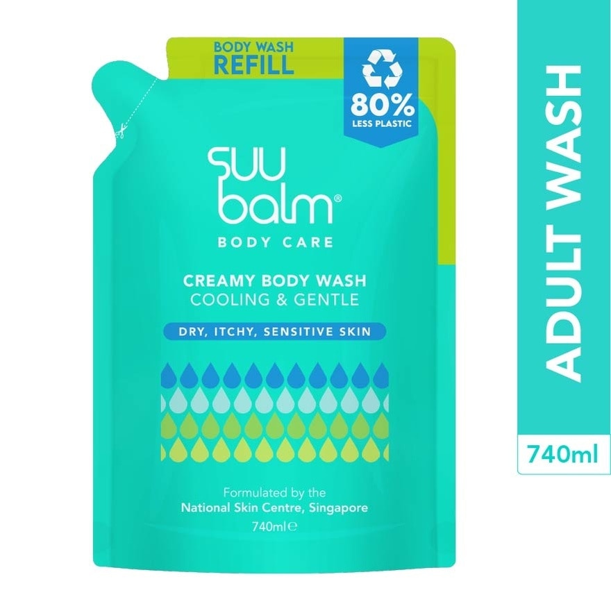 Cream Body Wash Refill 740ml