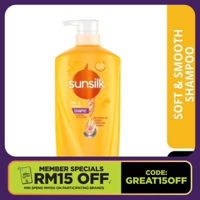 SUNSILK  Soft & Smooth Shampoo 625ml