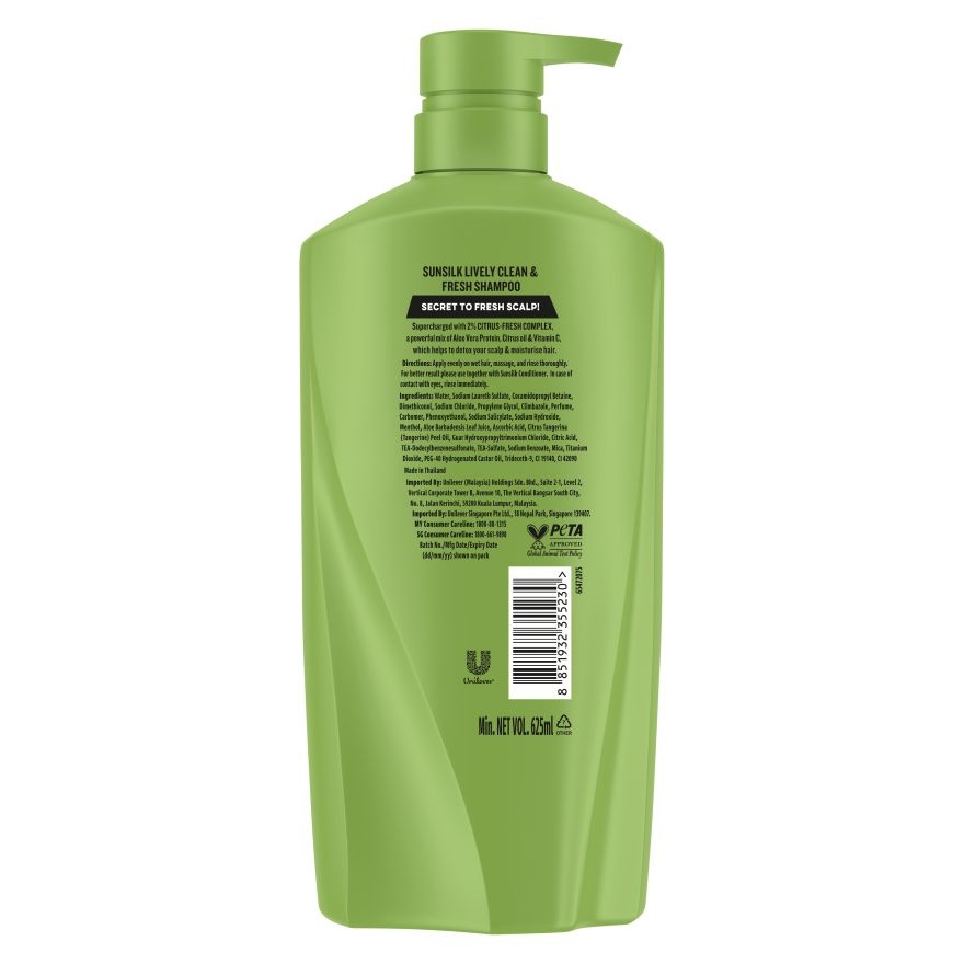 Lively Clean & Fresh Shampoo 625ml image