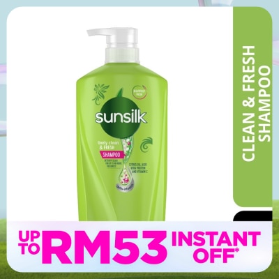 SUNSILK  Lively Clean & Fresh Shampoo 625ml