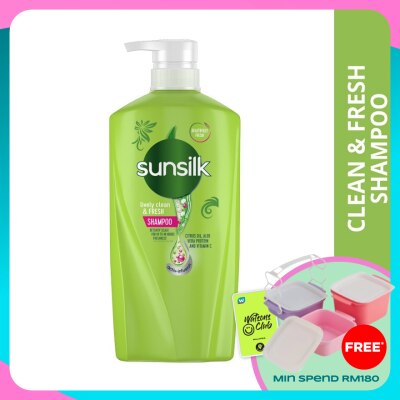 SUNSILK  Lively Clean & Fresh Shampoo 625ml