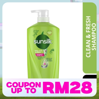 SUNSILK  Lively Clean & Fresh Shampoo 625ml