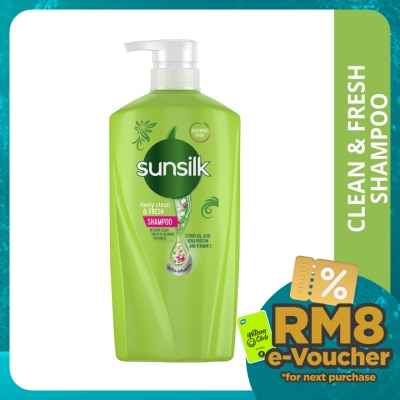 SUNSILK  Lively Clean & Fresh Shampoo 625ml