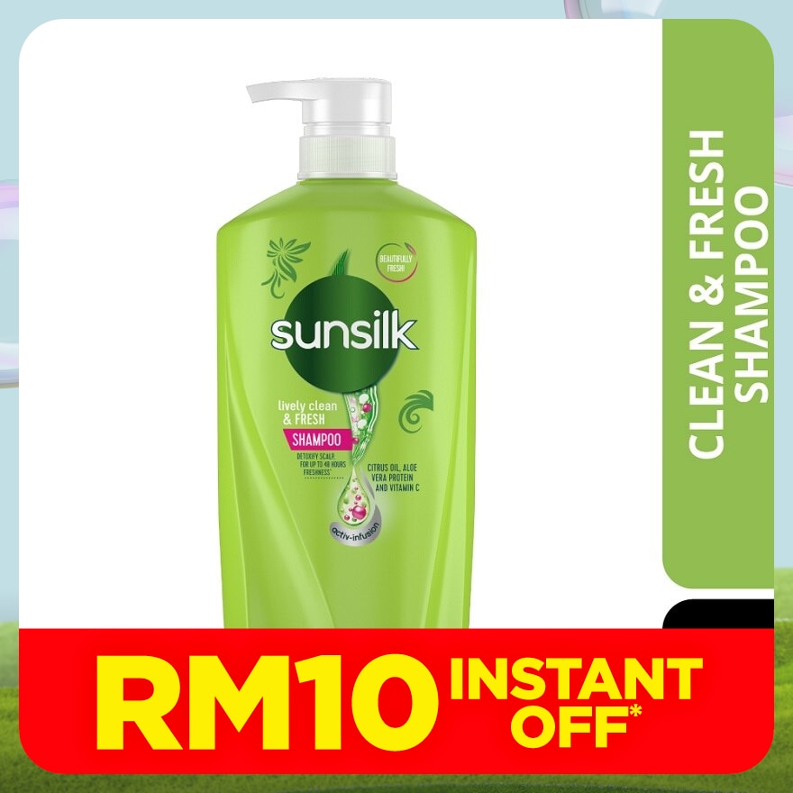 Lively Clean & Fresh Shampoo 625ml