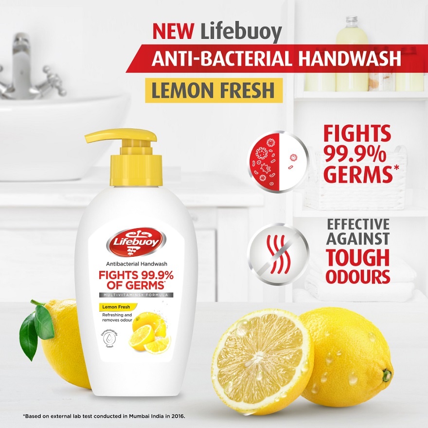 L/boy H/wsh Lemon Fresh 200ml image