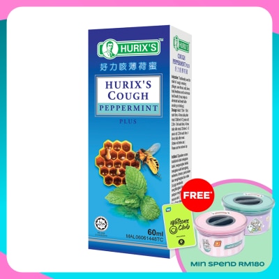 HURIX'S Cough Peppermint Plus 60ml
