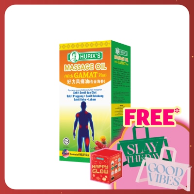 HURIX'S Minyak Urut Gamat Plus 28ml