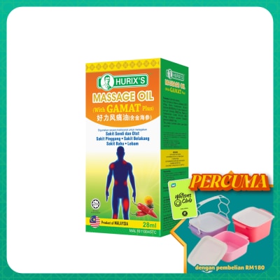 HURIX'S - Minyak Urut Gamat Plus 28ml