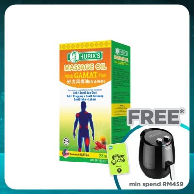 HURIX'S Minyak Urut Gamat Plus 28ml