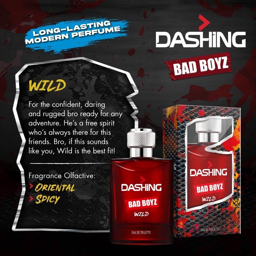 Bad Boyz Eau De Toilette Wild 100ml