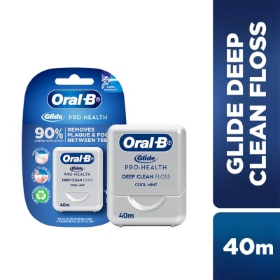 ORAL-B Glide Deep Clean Floss Cool Mint 40m