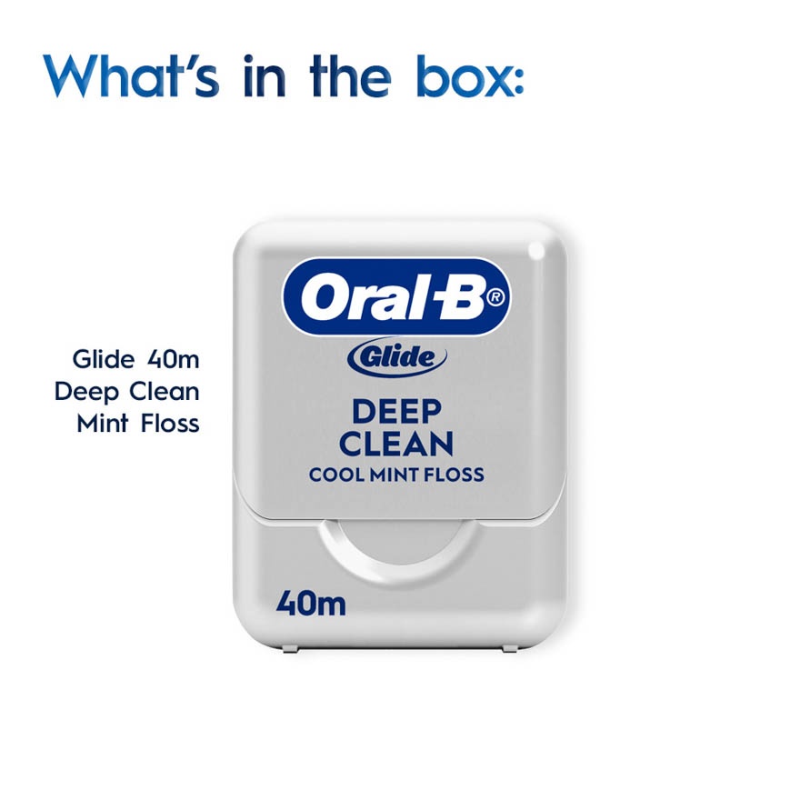 Glide Deep Clean Floss Cool Mint 40m image