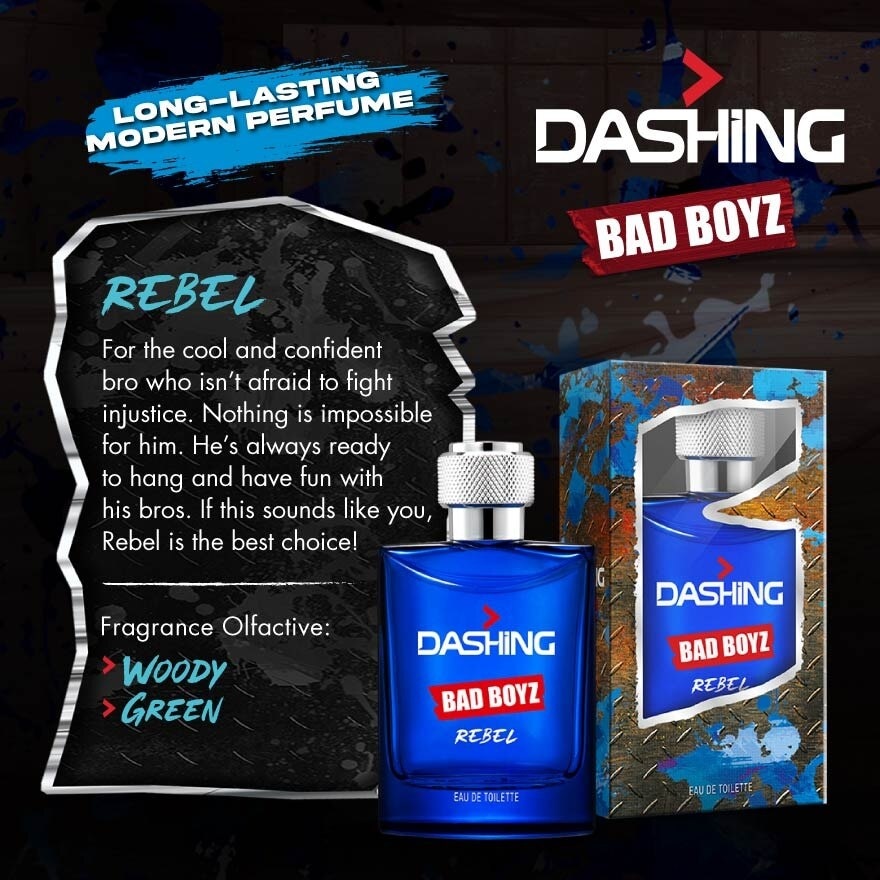 Bad Boyz Eau De Toilette Rebel 100ml