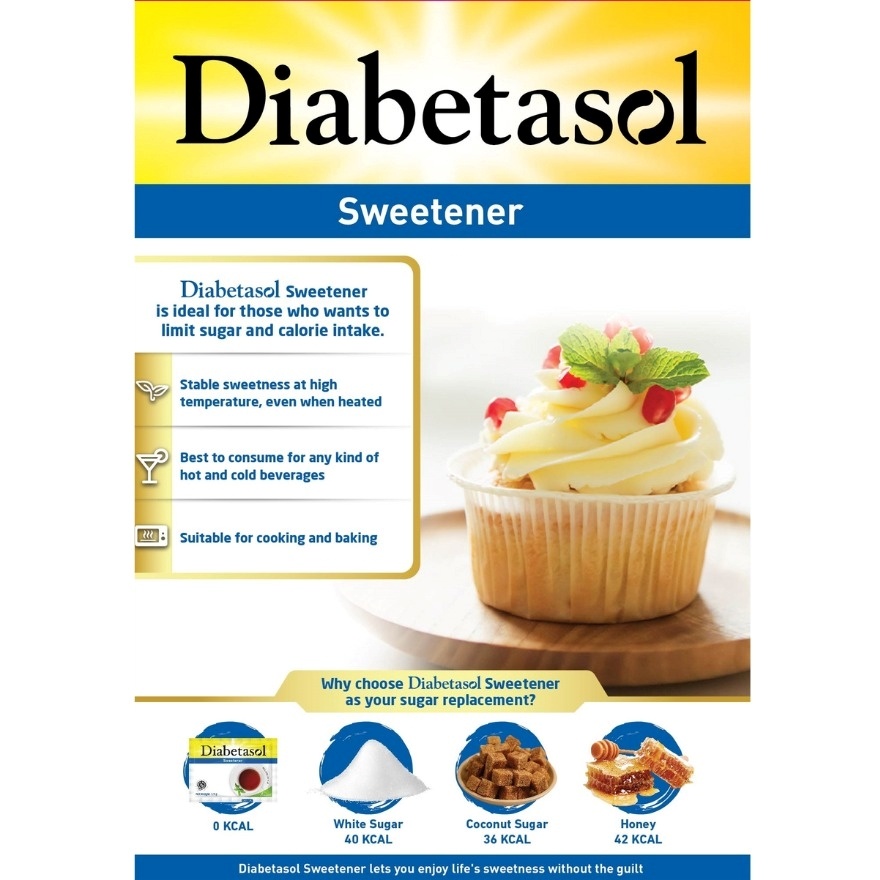 Sweetener 50 sachets x 1g image