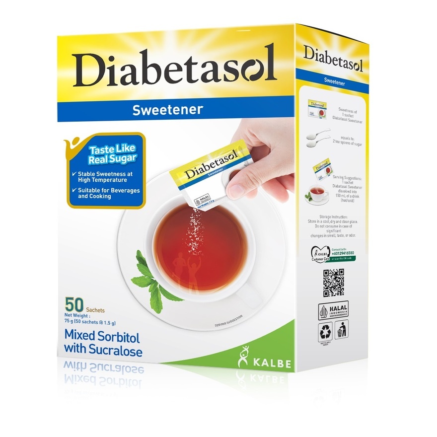 Sweetener 50 sachets x 1g image