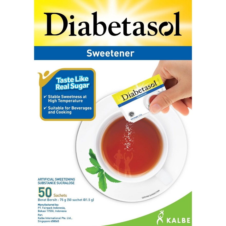 Sweetener 50 sachets x 1g image