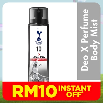 DASHING Tottenham Deodorant Perfume Body Spray 10 120ml