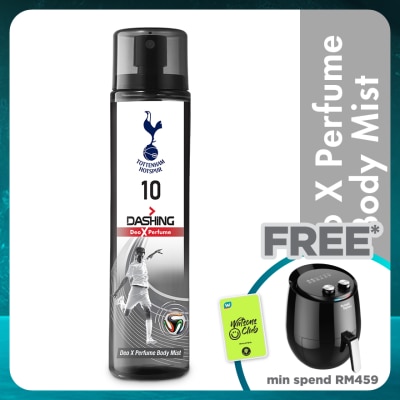 DASHING Tottenham Deodorant Perfume Body Spray 10 120ml