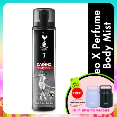 DASHING - Tottenham Deodorant Perfume Body Spray 7 120ml