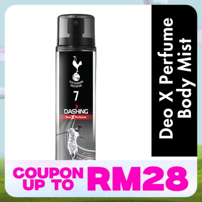 DASHING Tottenham Deodorant Perfume Body Spray 7 120ml
