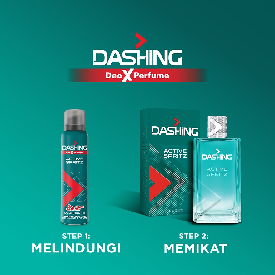 Deodorant Spray Perfume Active Spirit 2x125ml image