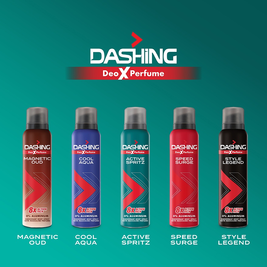 Deodorant Spray Perfume Active Spirit 2x125ml image