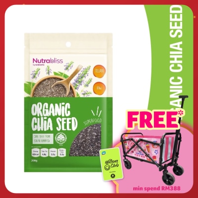 NUTRABLISS BY WATSONS Organic Chia Seeds 200g 1's