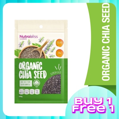 NUTRABLISS BY WATSONS Organic Chia Seeds 200g 1's