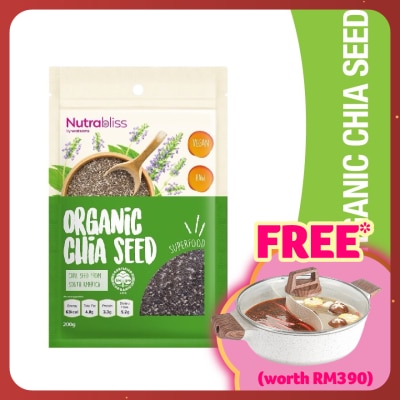 NUTRABLISS BY WATSONS Organic Chia Seeds 200g 1's