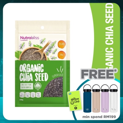 NUTRABLISS BY WATSONS Organic Chia Seeds 200g 1's