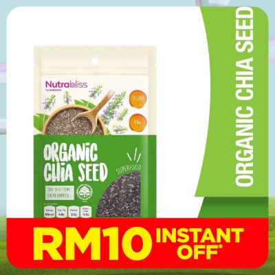 NUTRABLISS BY WATSONS Organic Chia Seeds 200g 1's