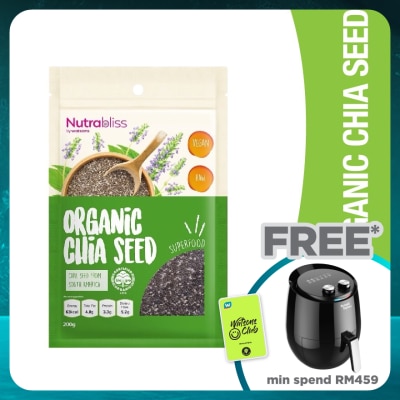 NUTRABLISS BY WATSONS Organic Chia Seeds 200g 1's