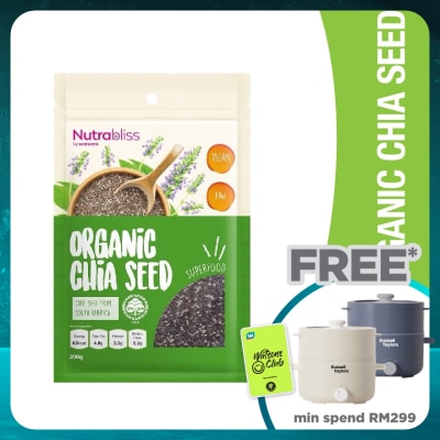 NUTRABLISS BY WATSONS Organic Chia Seeds 200g 1's