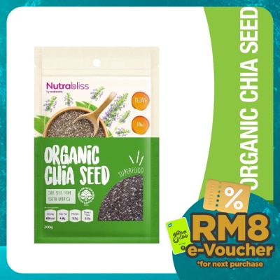 NUTRABLISS BY WATSONS Organic Chia Seeds 200g 1's