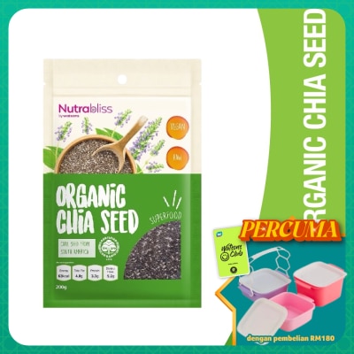 NUTRABLISS BY WATSONS - Organic Chia Seeds 200g 1's