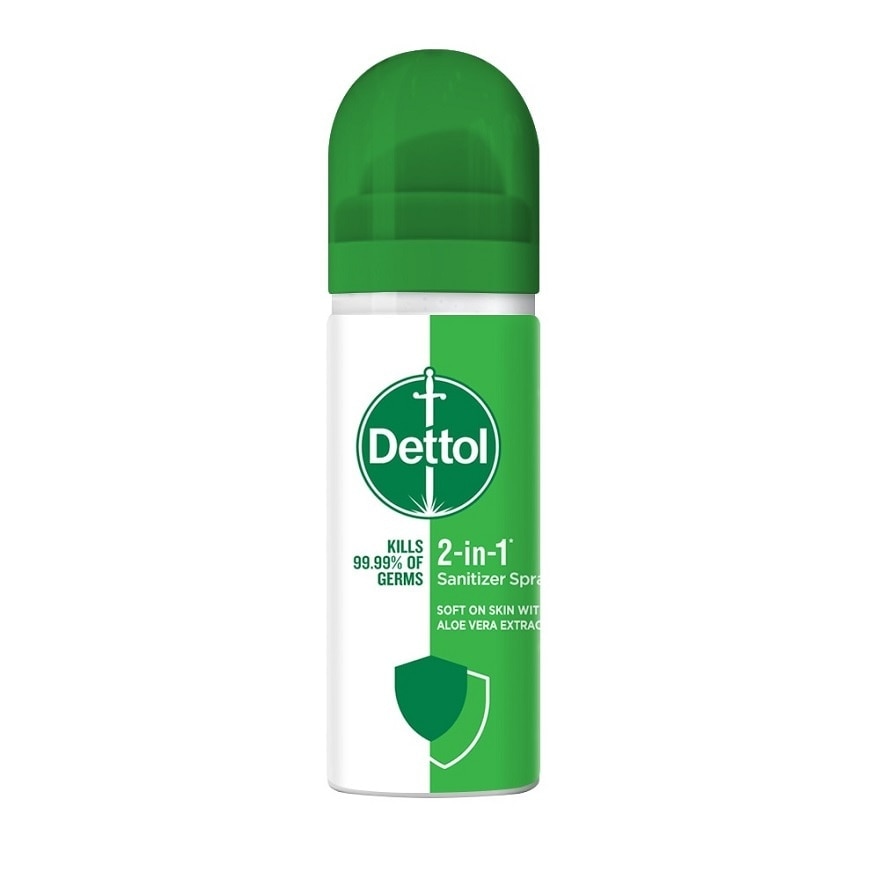 Sanitizer Spray 2-in-1 Aloe Vera 50ml