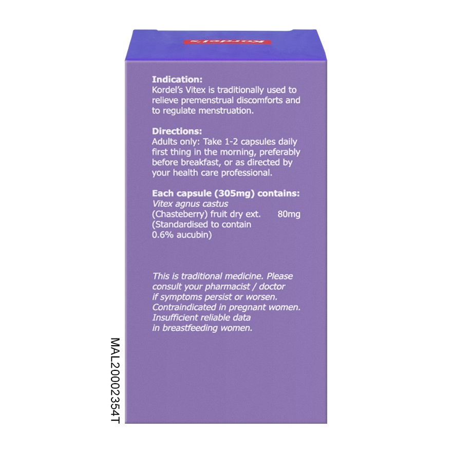 Vitex Vegetable Capsules 60's image