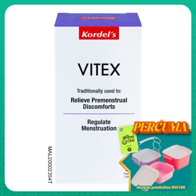 KORDEL'S - Vitex Vegetable Capsules 60's